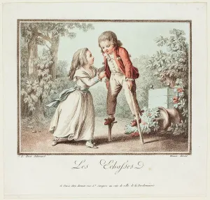 The Stilts, n.d. Creator: Louis Marin Bonnet