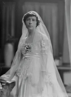 Apprehension Prints: Stimson, Henry B. Mrs. portrait photograph, 1915. Creator: Arnold Genthe