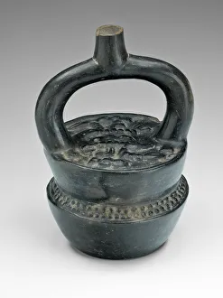 Stirrup Spout Vessel in Form of Stacked Bowls of Food, 100 B.C./A.D. 500 Stirrup Spout Vessel in Form of Stacked Bowls of Food, 100 B.C./A.D. 500