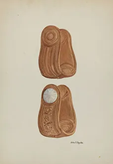 Buttons Gallery: Stirrups, c. 1940. Creator: Arthur P. Reynolds