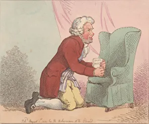 Stocks And Shares Prints: The Stock Jobbers Prayer!!, August 1, 1801. August 1, 1801. Creator: Thomas Rowlandson