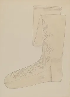 Stockings Collection: Stockings, c. 1936. Creator: Melita Hofmann