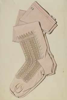 Stockings Collection: Stockings, c. 1936. Creator: William High