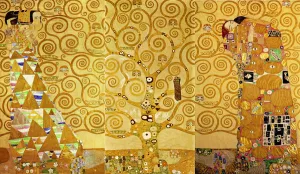 The Stoclet Frieze, Detail: The Expectation, Tree of Life, 1905-1909. Artist: Klimt, Gustav (1862-1918)