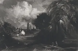 David Lucas Prints: Stoke-by-Neyland, 1829. Creator: David Lucas