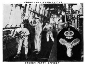 Petty Officer Prints: Stoker Petty Officer, 1937. Artist: WA & AC Churchman