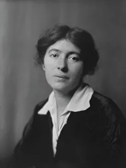 Sincerity Prints: Stokes, J.G. Mrs. portrait photograph, 1916 or 1917. Creator: Arnold Genthe
