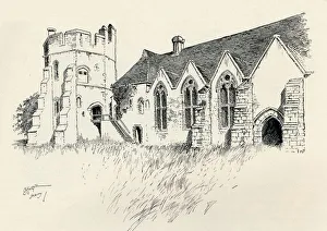 Studio Volume 3 Prints: Stokesay Castle, c1893, (1894). Artist: Charles George Harper