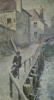 The Stolpeckgasse at Klosterneuburg, 1907