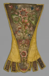 Stomacher Prints: Stomacher, England, 17th century. Creator: Unknown