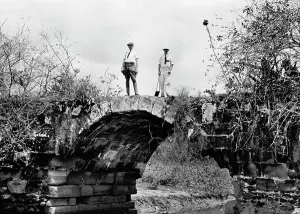 Panama Prints: Stone arch, King's Highway bridge, Panama, c.between 1910 and 1920. Creator: Unknown