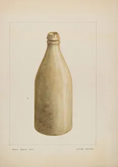 Stone Bottle, c. 1938. Creator: Frank Maurer