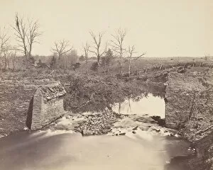 Brady Collection: Stone Bridge - Bull Run, 1862. Creator: Mathew Brady