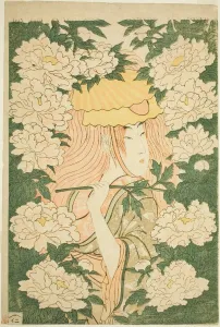 Aiban Prints: Stone Bridge, Japan, c. 1801 / 02. Creator: Kitagawa Utamaro