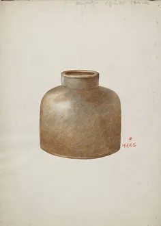 Stone Fruit Jar, 1935 / 1942. Creator: Margaret Stottlemeyer