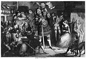 Tower Of London Collection: The Stone Kitchen, 1840. Artist: George Cruikshank