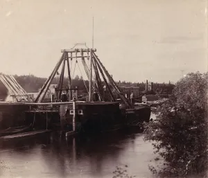 Waterway Prints: Stone-lifting machine number two [Russian Empire]