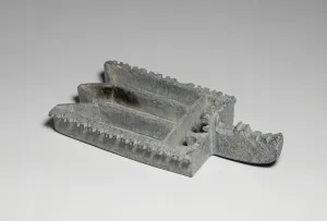 Stone Oil Lamp, Iran, 9th century. Creator: Unknown