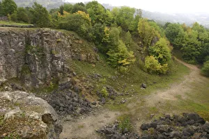 Stone quarry, The National Stone Centre, Derbyshire, 2005