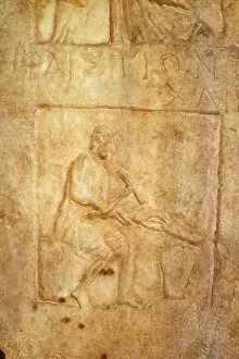 Anvil Gallery: Stone relic of Hephaistos, Roman Smith-God, Turkey, 20th century
