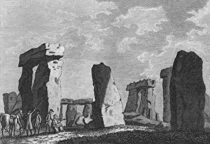 Stonehenge, Wilts, 1776. Artist: Godfrey
