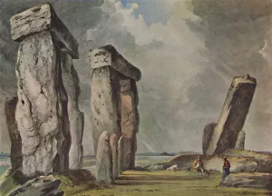Stonehenge Prints: Stonehenge, Wiltshire, c1830, (1946). Artist: James Bridges