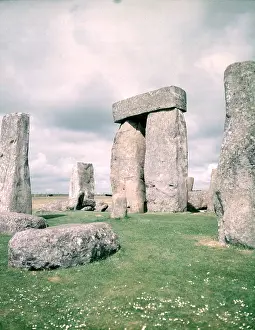 Calendar Prints: Stonehenge, Wiltshire, c1955. Creator: Arthur Charles Kirby Ware