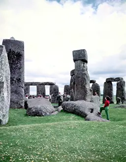 Mystery Prints: Stonehenge, Wiltshire, c1960s. Creator: Arthur Charles Kirby Ware