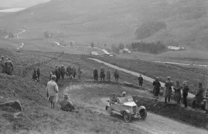 Hairpin Bend Prints: Stoneleigh open 2-seater of EJ Hedent competing in the Scottish Light Car Trial, 1922