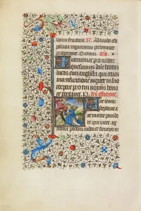 St Stephen Prints: The Stoning of Saint Stephen; Book of Hours