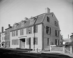 Shutters Prints: Stoodley's Tavern, Portsmouth, N.H. c1907. Creator: Unknown