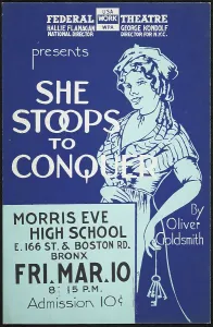 Keys Prints: She Stoops to Conquer, New York, [1930s]. Creator: Unknown