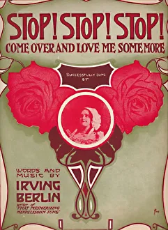 Stop Prints: Stop! Stop! Stop! Come Over and Love Me Some More, 1910. Creator: Unknown