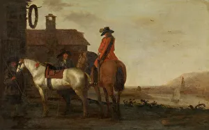 Wreath Prints: Stopping Place for Horsemen and Horses