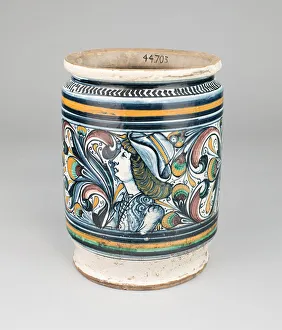 Storage Jar, Faenza, c. 1470 / 90. Creator: Unknown