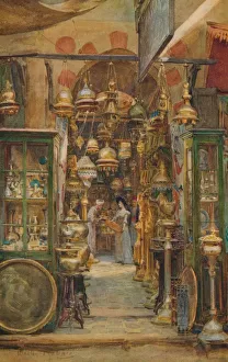 View Into Prints: The Store of Nassan, c1905, (1912). Artist: Walter Frederick Roofe Tyndale