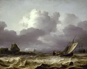 Aldret Van Everdingen Prints: The storm, between 1640 and 1650. Creator: Allart van Everdingen