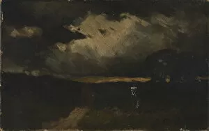 Ominous Collection: The Storm, 1881. Creator: Edward Mitchell Bannister
