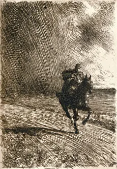 The Storm, 1891. Artist: Anders Leonard Zorn