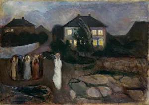 Edvard 1863 1944 Prints: The Storm. Artist: Munch, Edvard (1863-1944)