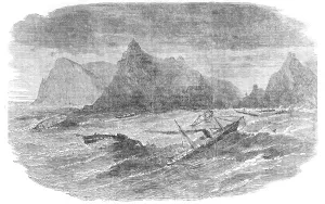 Crimea Ukraine Prints: Storm in Balaclava Bay, 1854. Creator: Unknown