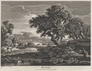 Storm, ca. 1745-58. ca. 1745-1758. Creator: Jean Baptiste Claude Chatelain Storm, ca. 1745-58. ca. 1745-1758. Creator: Jean Baptiste Claude Chatelain
