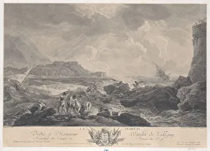 Joseph Vernet Prints: The Storm, ca. 1750-1800. Creator: Elisabeth Cousinet Lempereur