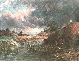 Hampstead Prints: Storm Clouds passing over Hampstead, early 19th century, (c1900). Creator: Unknown