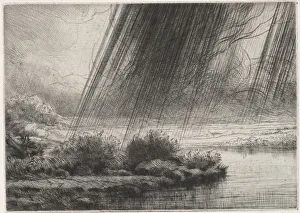 A Storm. Creator: Alphonse Legros (French, 1837-1911)