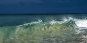 Panoramic Gallery: Storm Light Surf. Creator: Eve Turek