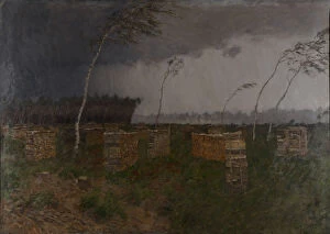 Isaak Ilyich 1860 1900 Gallery: Storm, Rain, 1899