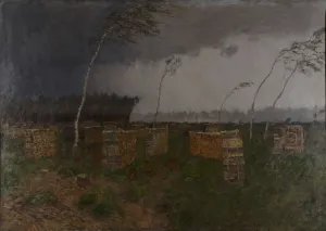 Isaak Ilyich 1860 1900 Gallery: Storm, Rain, 1899