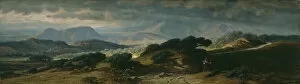 Storm Cloud Collection: Storm in Umbria, 1875. Creator: Elihu Vedder