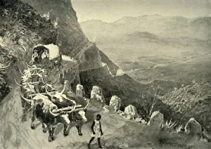Boer War Collection: Stormberg Pass - The Scene of General Gatacres Operations, 1900. Creator: HC Seppings Wright